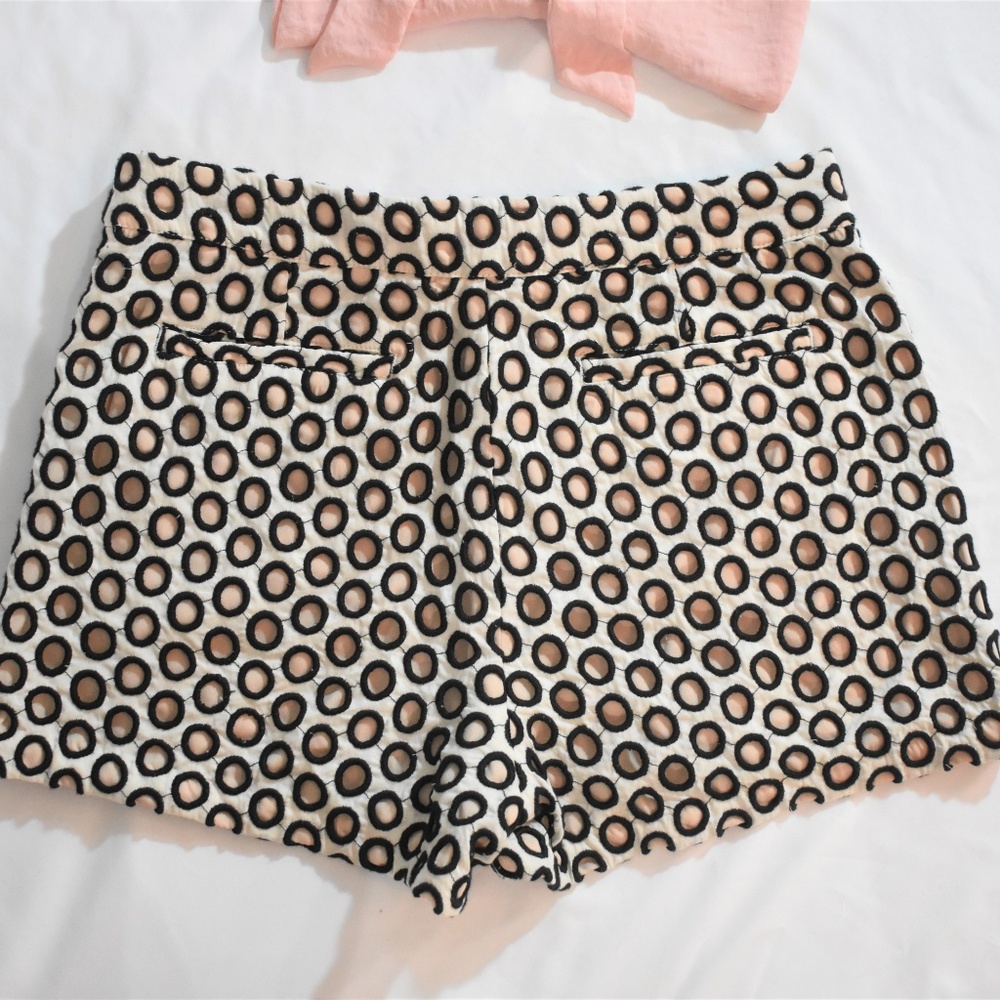 J.Crew Women's Circle Patterned Shorts - image 2
